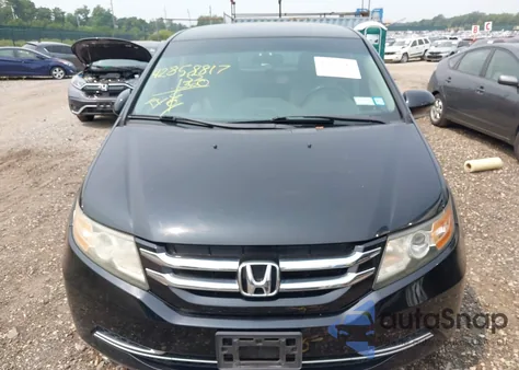 2014 Honda Odyssey Ex z USA, uszkodzony, nr VIN 5FNRL5H42EB134388
